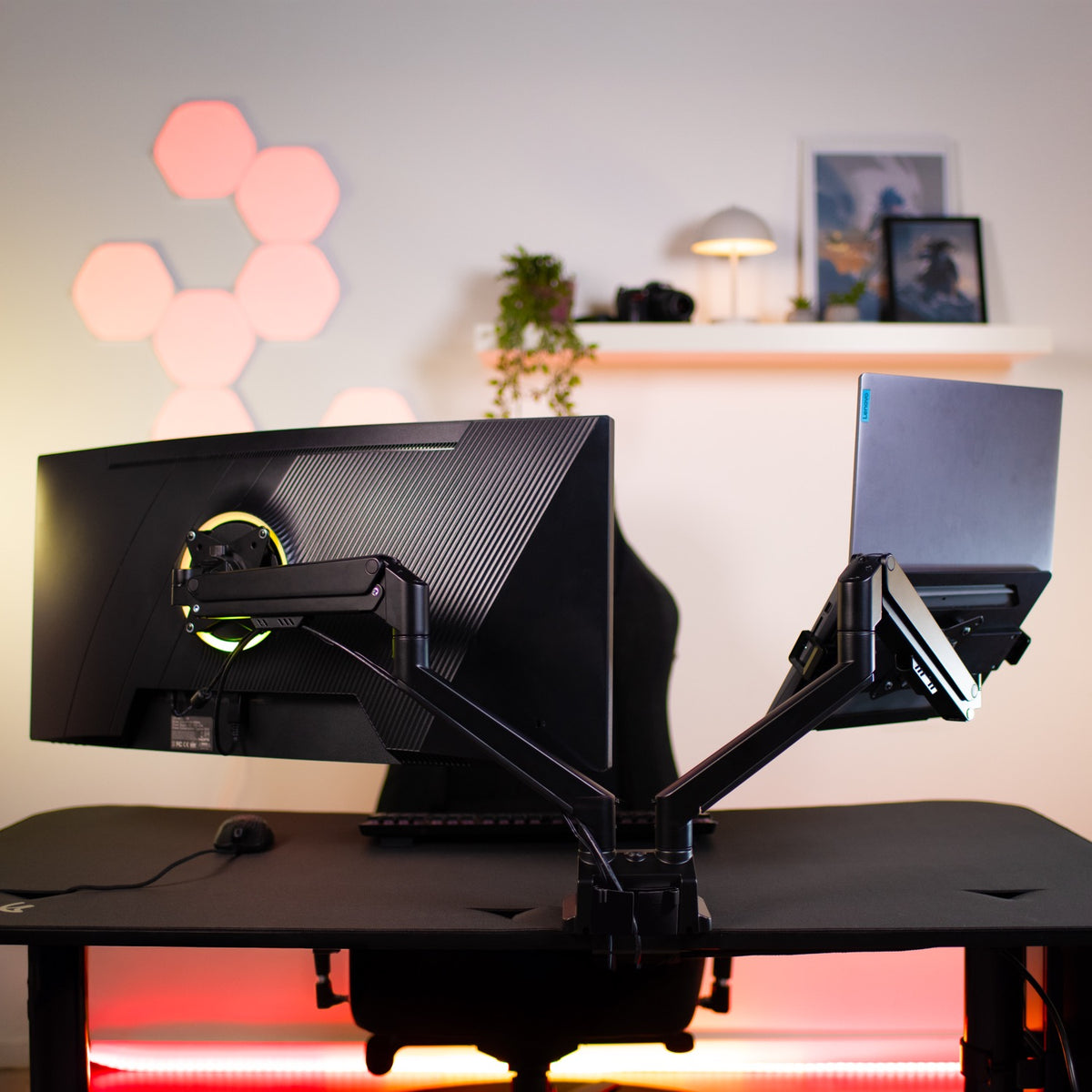 Alzare Laptop Holder by Arozzi Europe elevates any modern office desk setup.